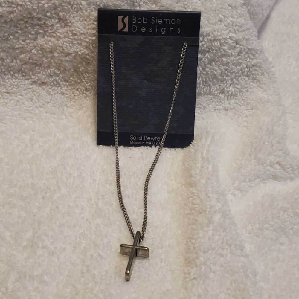 Pewter cross